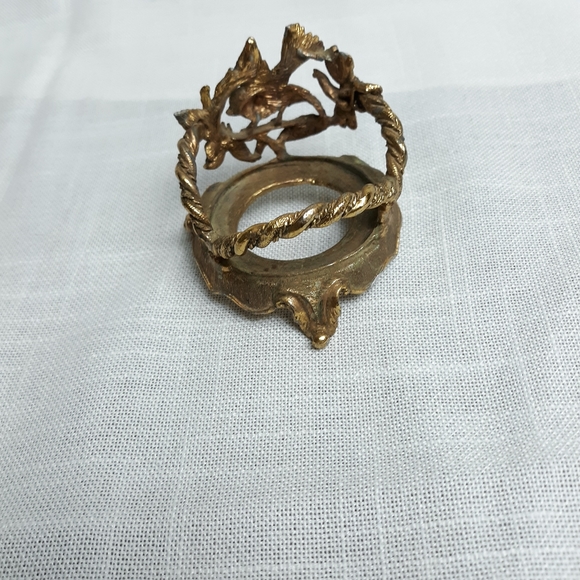 VTG brass bird candle stick - Picture 2 of 5